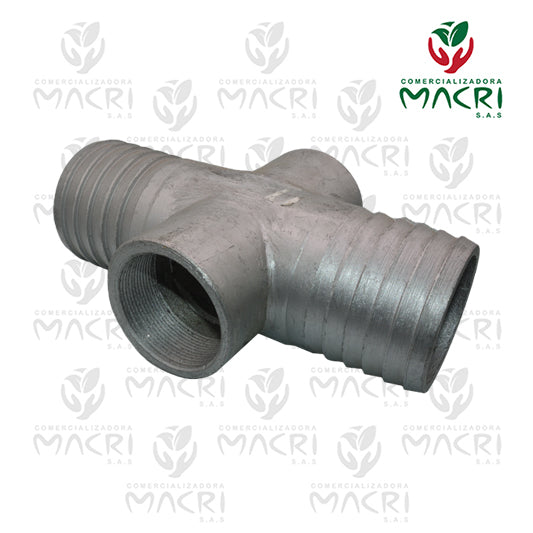 CRUCETA ALUMINIO ROSCADA 3 X 2"