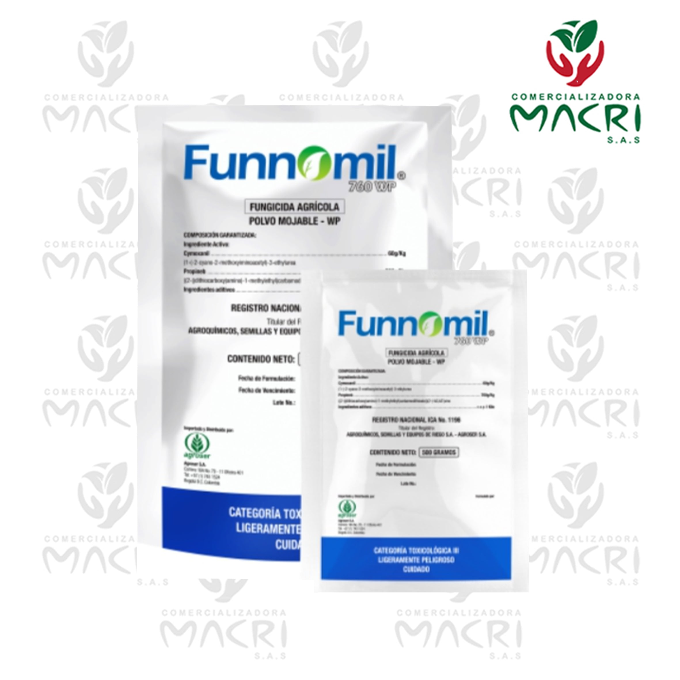 FUNNOMIL 760 WP X 500 GRS